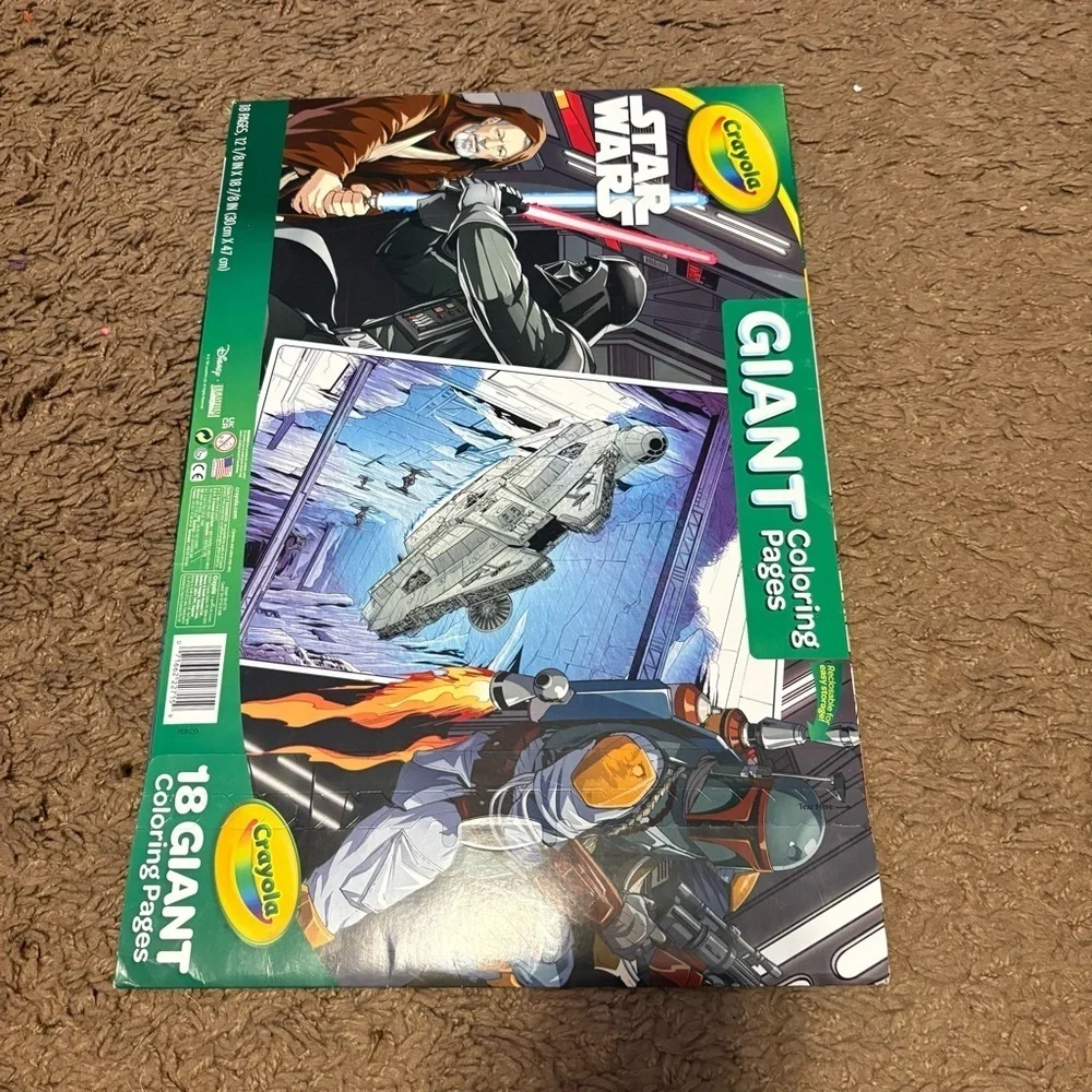 Crayola Star Wars Giant Coloring Pages NEW Disney